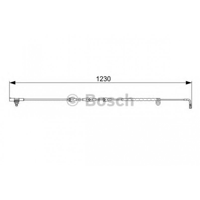 1987473022 BOSCH Датчик зносу гальмівних колодок — фото товара