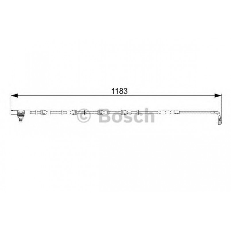 1987473031 BOSCH Датчик зносу гальмівних колодок — фото товара