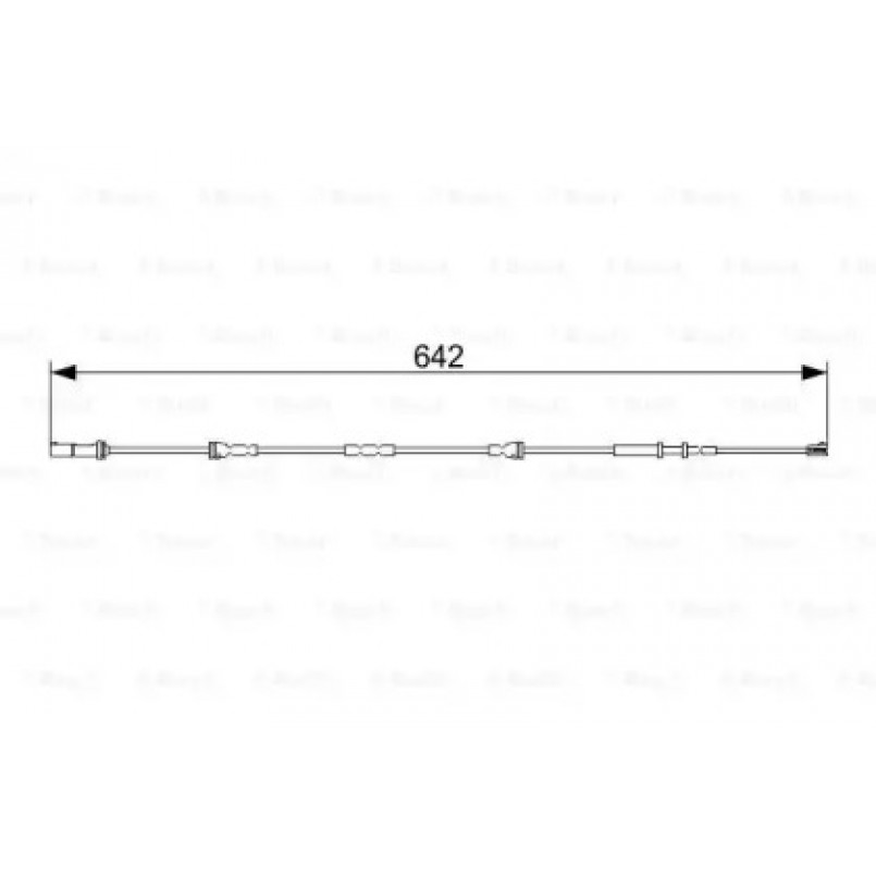 1987473544 BOSCH Датчик зносу гальмівних колодок — фото товара №1