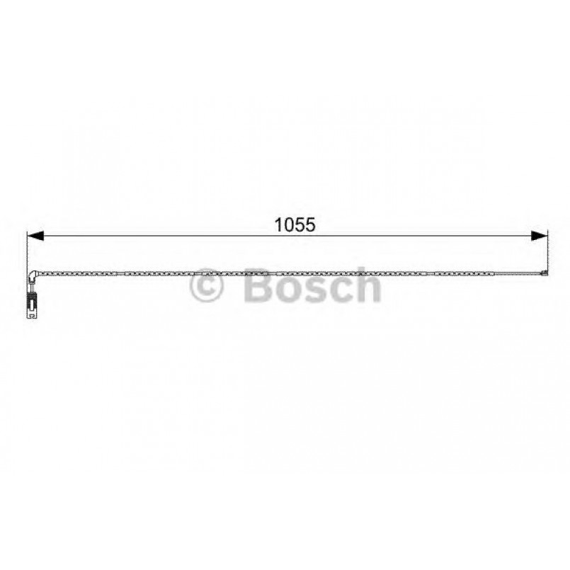 1987473001 BOSCH Датчик зносу гальмівних колодок — фото товара