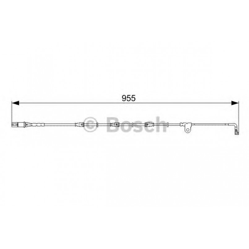 1987473028 BOSCH Датчик зносу гальмівних колодок — фото товара
