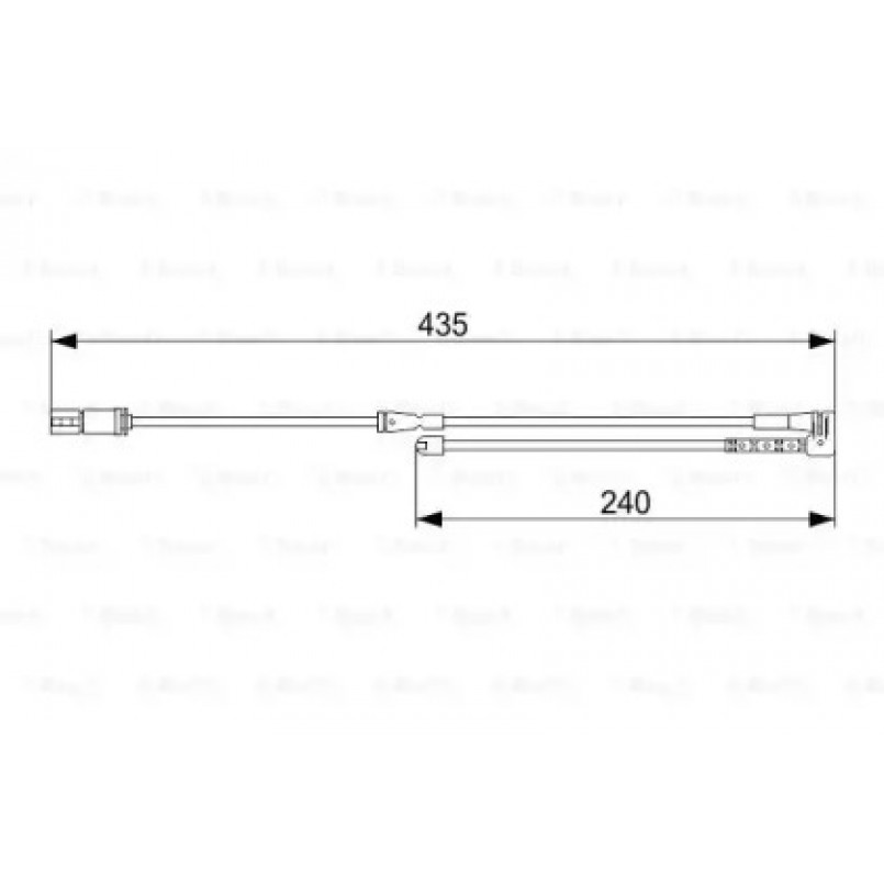 1987473543 BOSCH Датчик зносу гальмівних колодок — фото товара №1