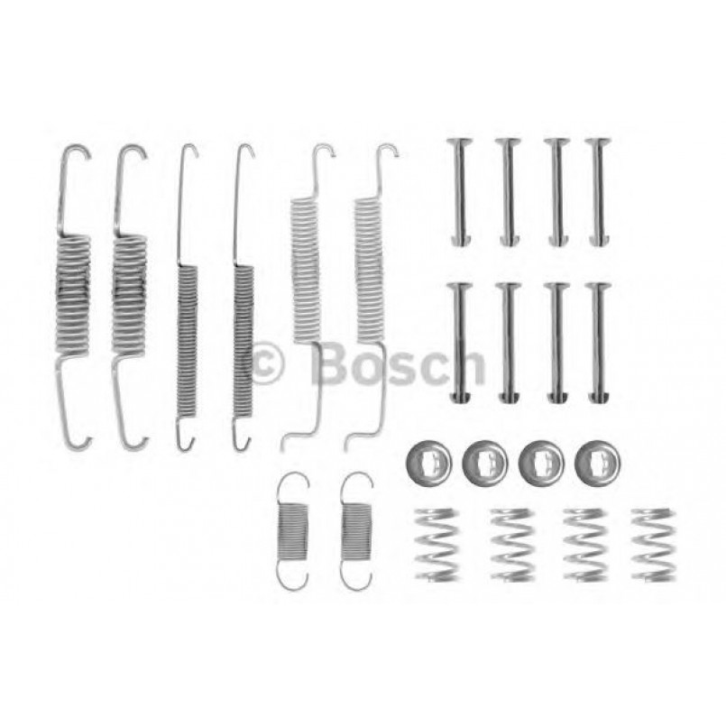 1987475002 BOSCH Монтажний комплект задніх гальмівний колодок — фото товара