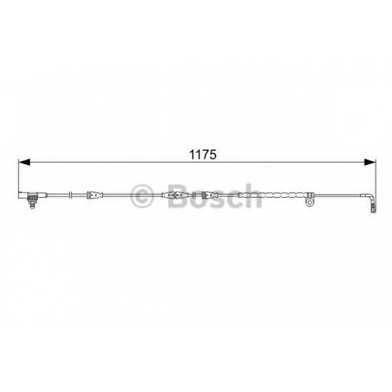 1987473032 BOSCH Датчик зносу гальмівних колодок — фото товара