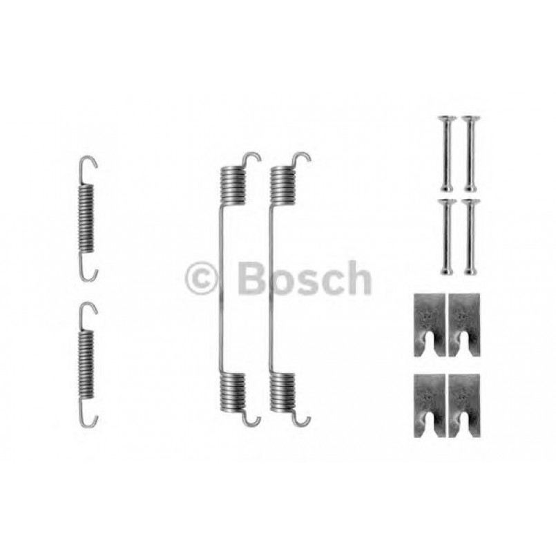 1987475289 BOSCH Монтажний комплект задніх гальмівний колодок — фото товара