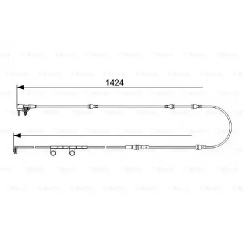 1987473581 BOSCH Датчик зносу гальмівних колодок — фото товара №1