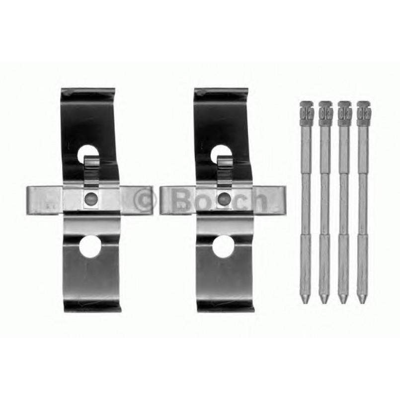 1987474742 BOSCH Монтажний комплект гальмівних колодок — фото товара