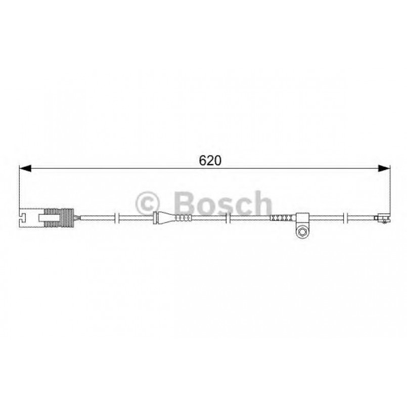 1987474955 BOSCH Датчик зносу гальмівних колодок — фото товара