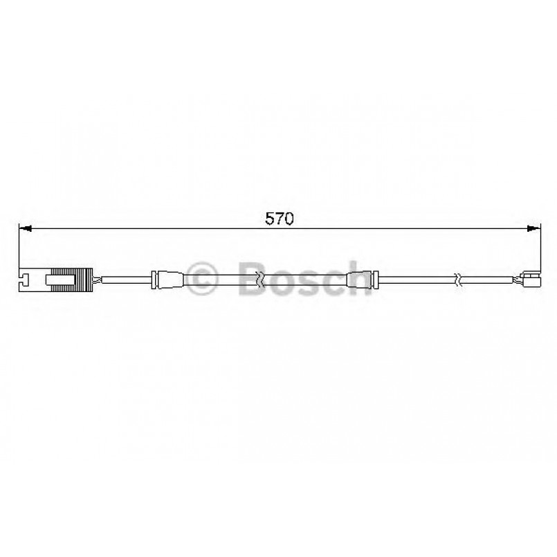 1987474954 BOSCH Датчик зносу гальмівних колодок — фото товара