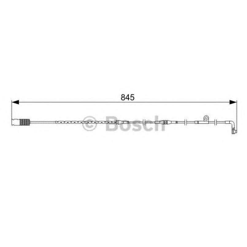 1987473044 BOSCH Датчик зносу гальмівних колодок — фото товара