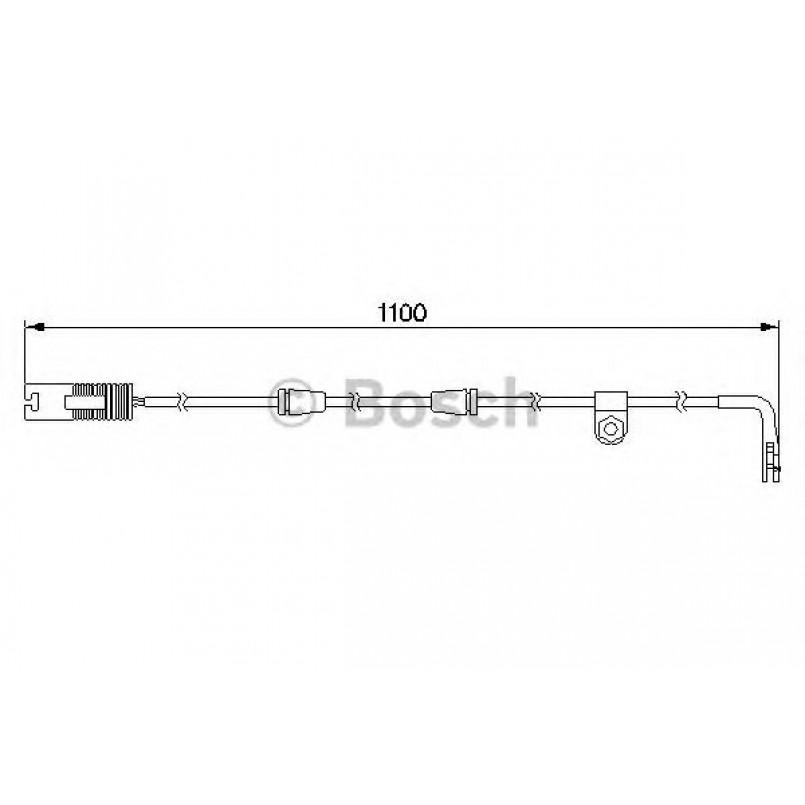 1987474942 BOSCH Датчик зносу гальмівних колодок — фото товара