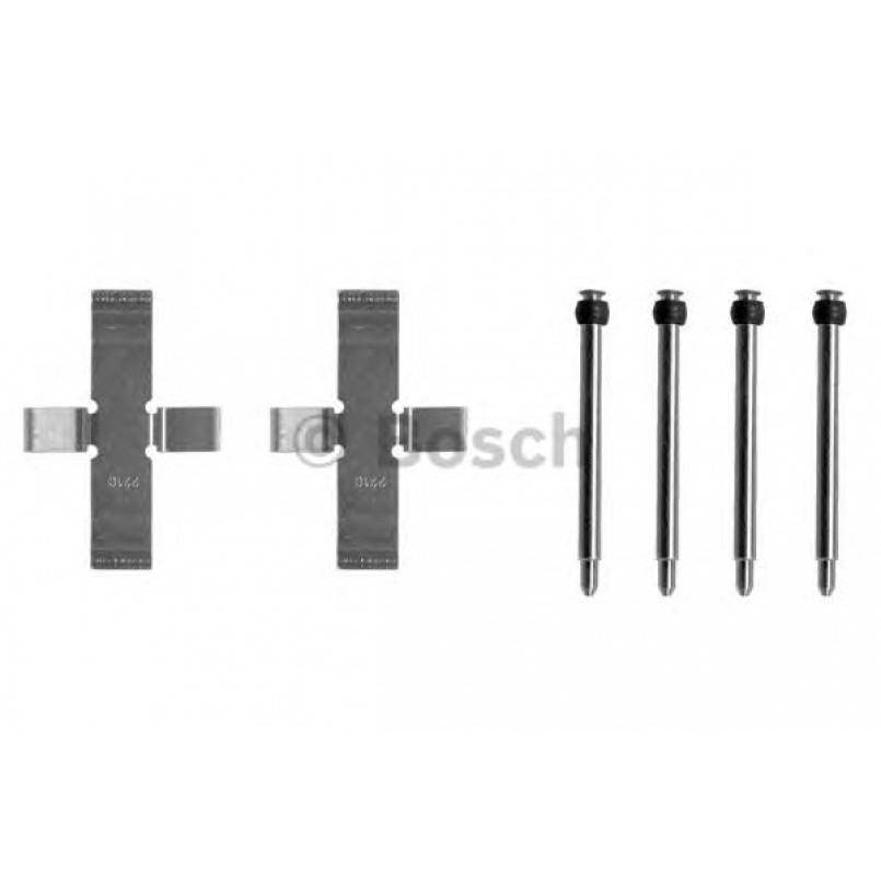 1987474128 BOSCH Монтажний комплект гальмівних колодок — фото товара