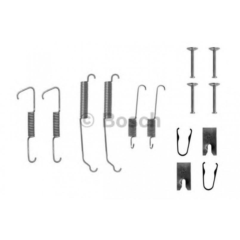 1987475231 BOSCH Монтажний комплект задніх гальмівний колодок — фото товара