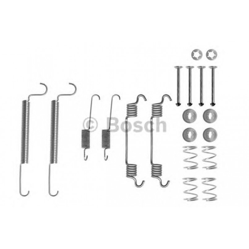 1987475226 BOSCH Монтажний комплект задніх гальмівний колодок — фото товара