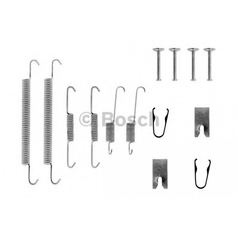 1987475261 BOSCH Монтажний комплект задніх гальмівний колодок — фото товара