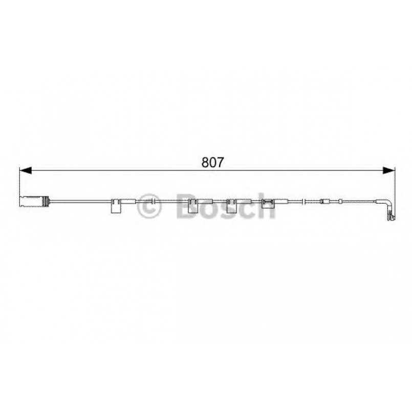 1987473058 BOSCH Датчик зносу гальмівних колодок — фото товара