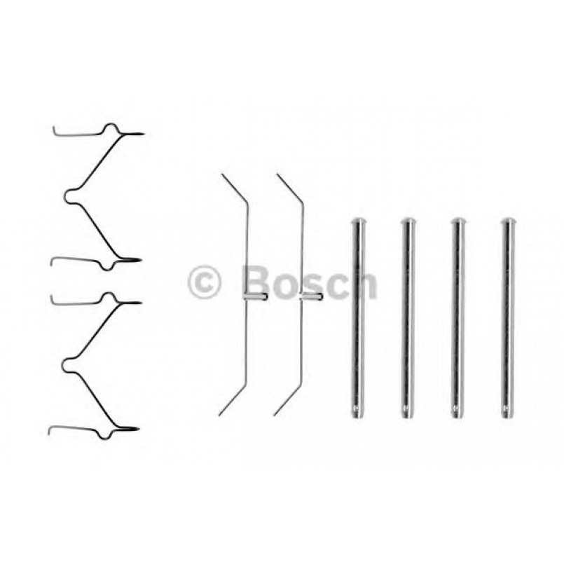 1987474350 BOSCH Монтажний комплект гальмівних колодок — фото товара