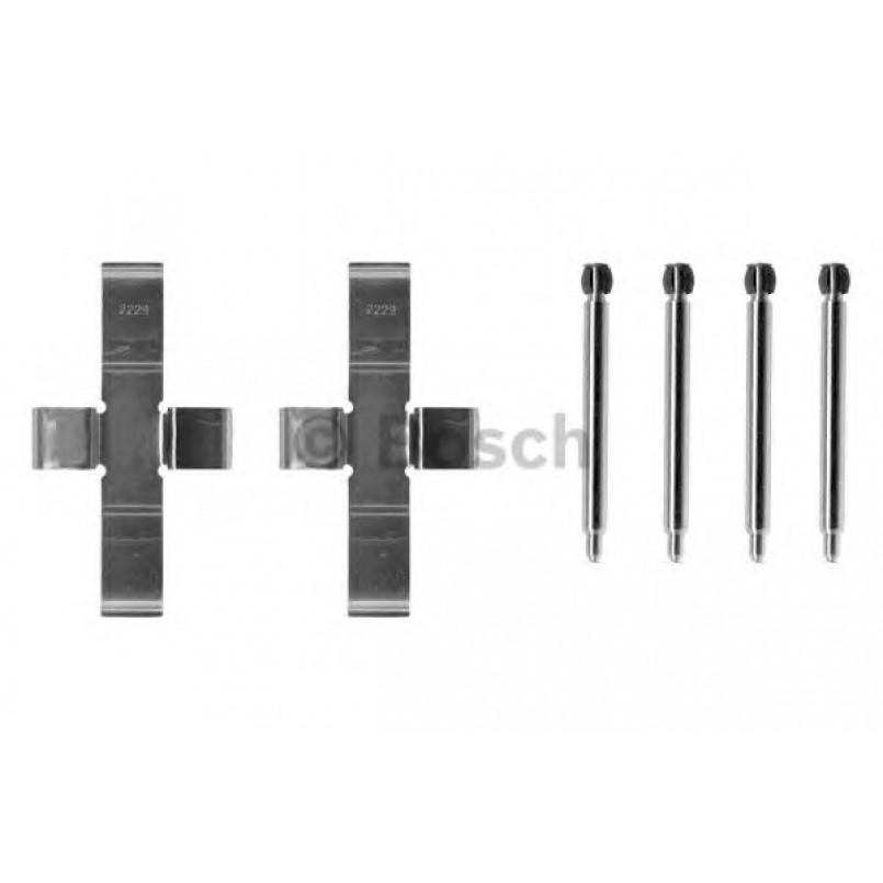 1987474055 BOSCH Монтажний комплект гальмівних колодок — фото товара