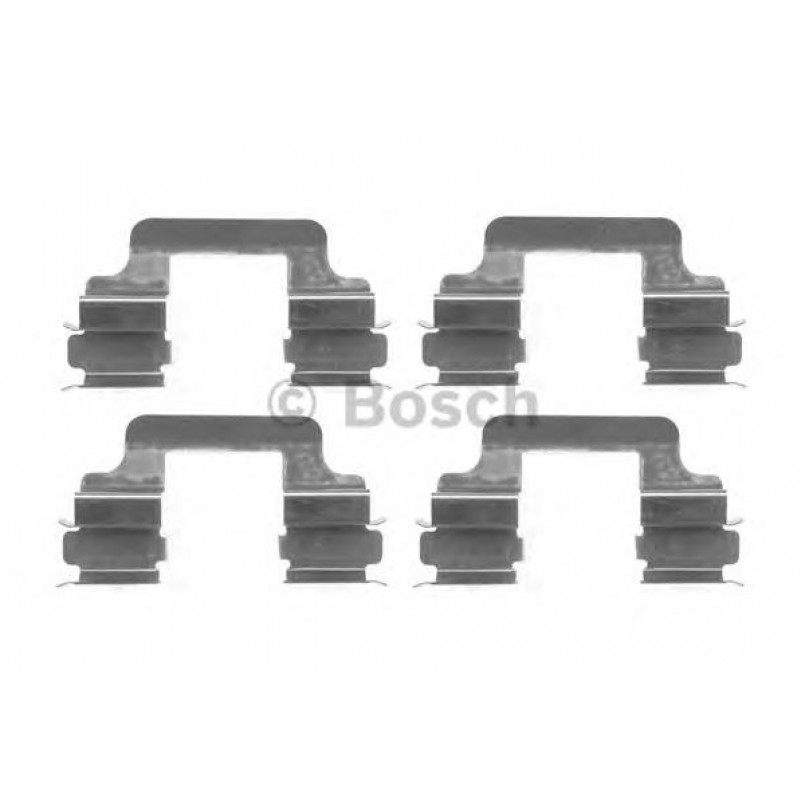 1987474402 BOSCH Монтажний комплект гальмівних колодок — фото товара