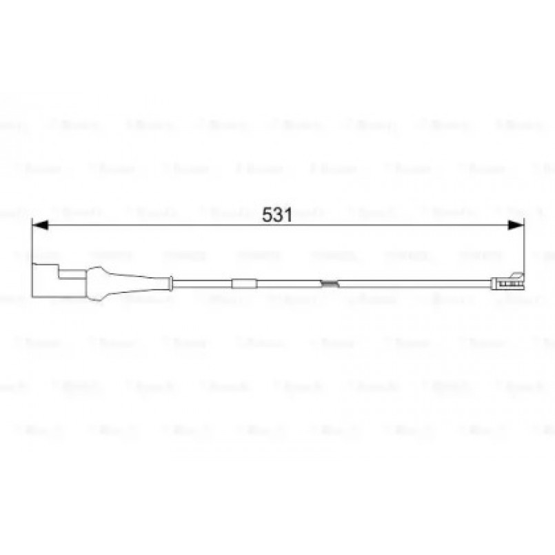 1987473574 BOSCH Датчик зносу гальмівних колодок — фото товара №1