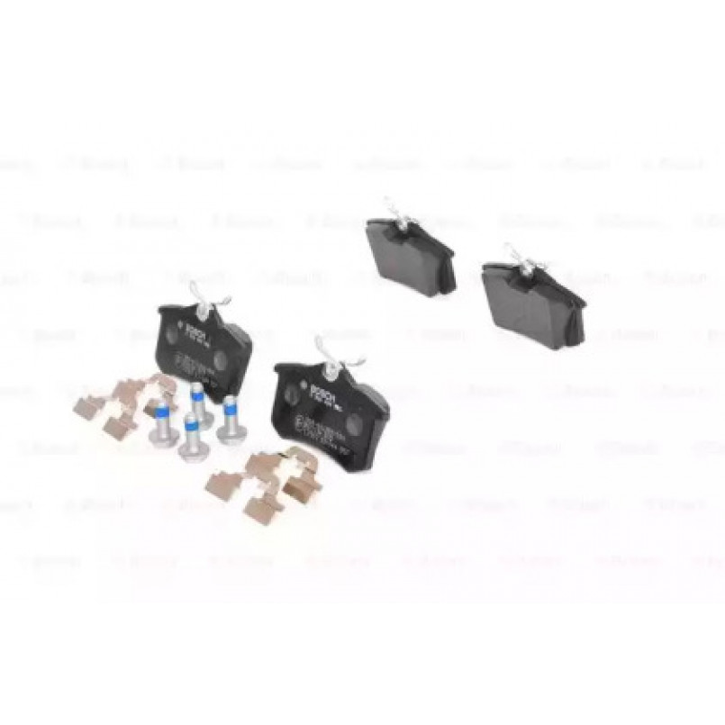 0986494596 BOSCH Гальмівні колодки до дисків BP617 — фото товара №2