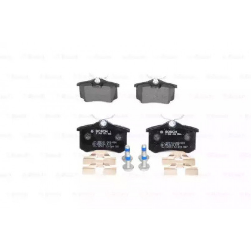 0986494596 BOSCH Гальмівні колодки до дисків BP617 — фото товара №4