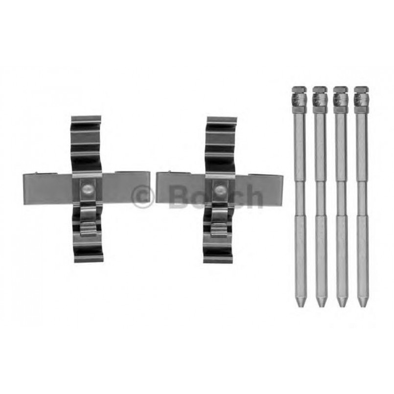 1987474744 BOSCH Монтажний комплект гальмівних колодок — фото товара