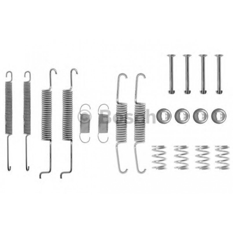 1987475004 BOSCH Монтажний комплект задніх гальмівний колодок — фото товара