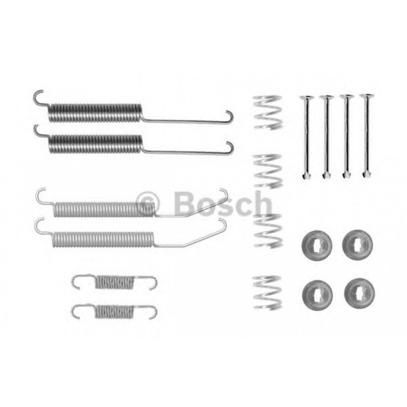 1987475309 BOSCH Монтажний комплект задніх гальмівний колодок — фото товара