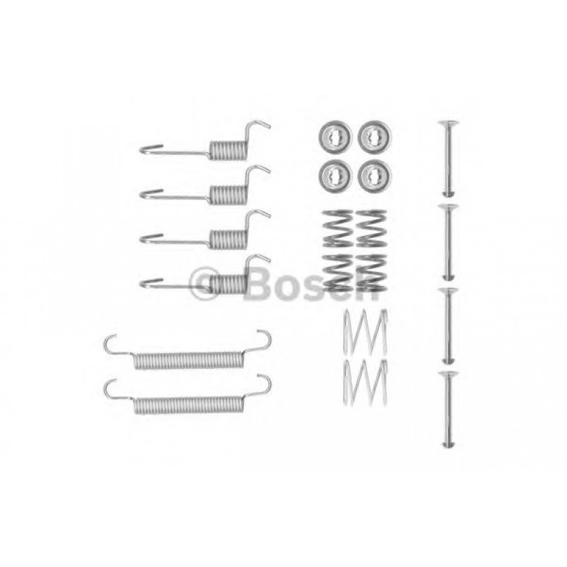 1987475324 BOSCH Монтажний комплект задніх гальмівний колодок — фото товара