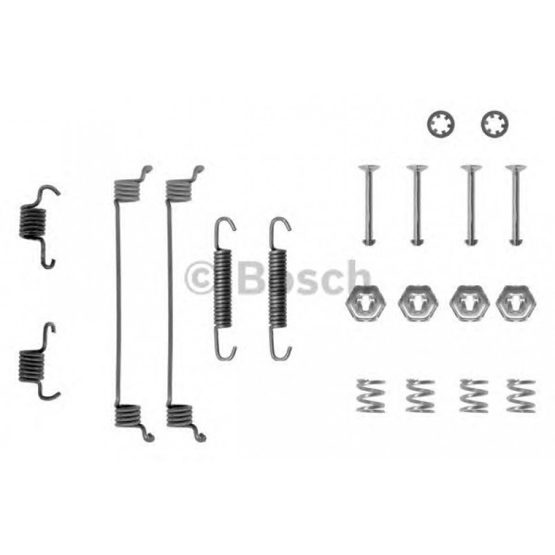 1987475116 BOSCH Монтажний комплект задніх гальмівний колодок — фото товара