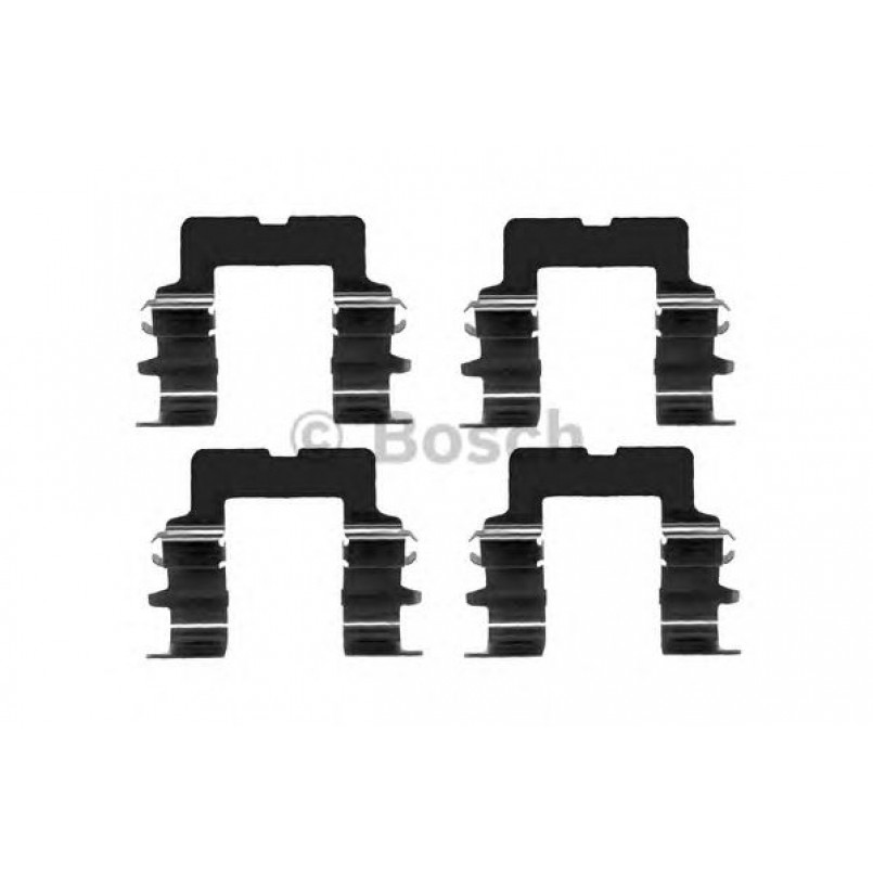 1987474231 BOSCH Монтажний комплект гальмівних колодок — фото товара