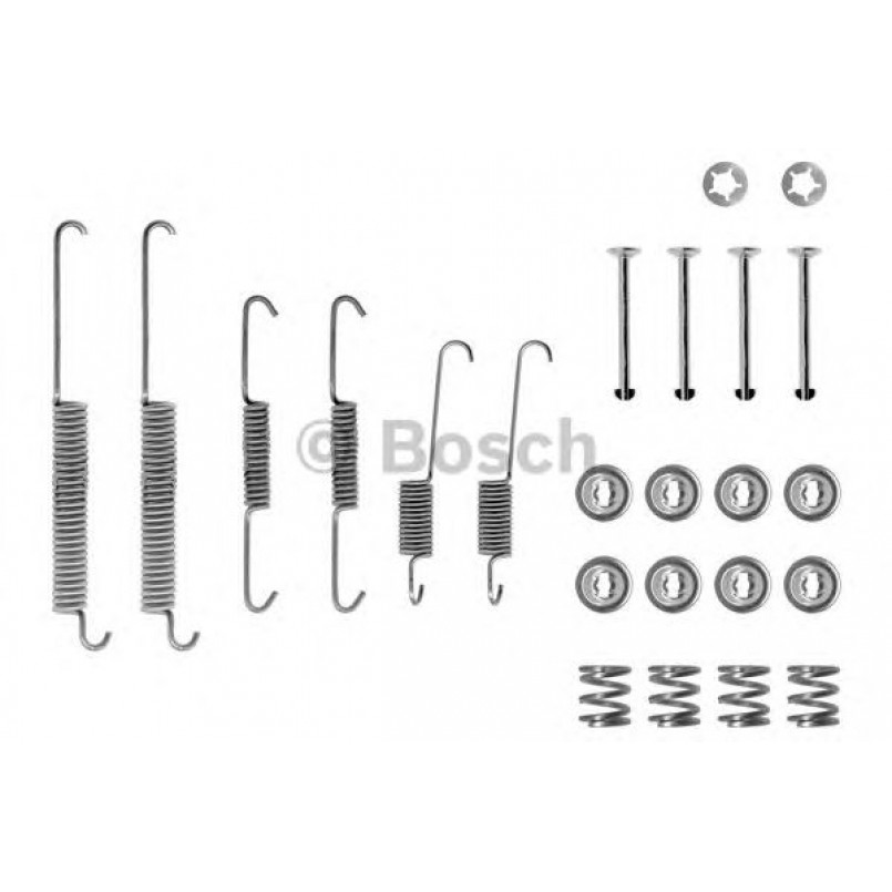 1987475157 BOSCH Монтажний комплект задніх гальмівний колодок — фото товара