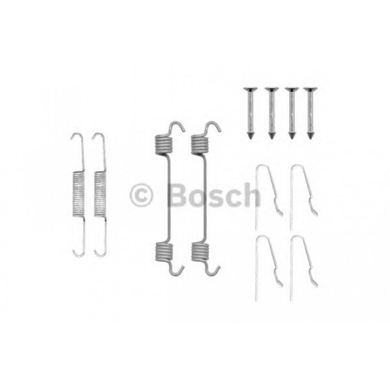 1987475285 BOSCH Монтажний комплект задніх гальмівний колодок — фото товара