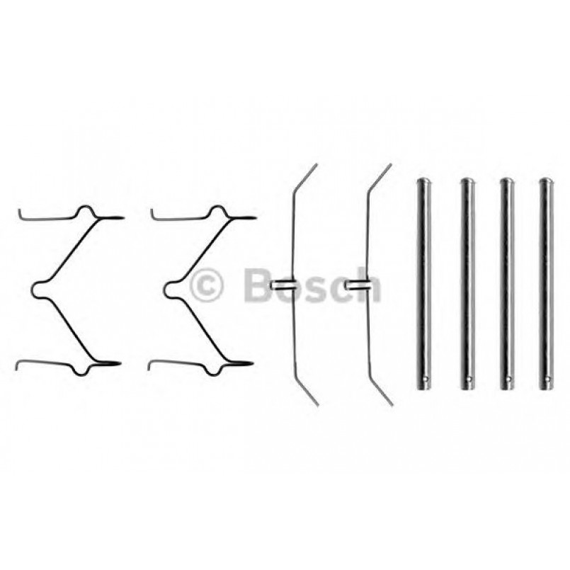 1987474103 BOSCH Монтажний комплект гальмівних колодок — фото товара