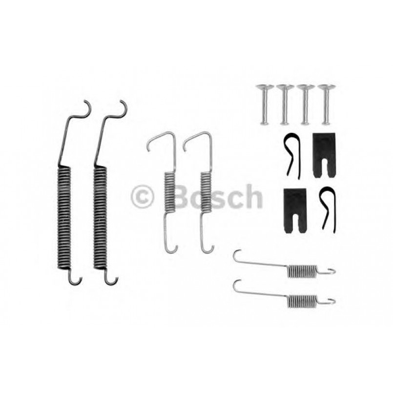 1987475283 BOSCH Монтажний комплект задніх гальмівний колодок — фото товара