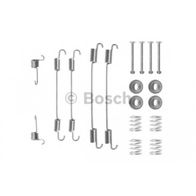 1987475255 BOSCH Монтажний комплект задніх гальмівний колодок — фото товара