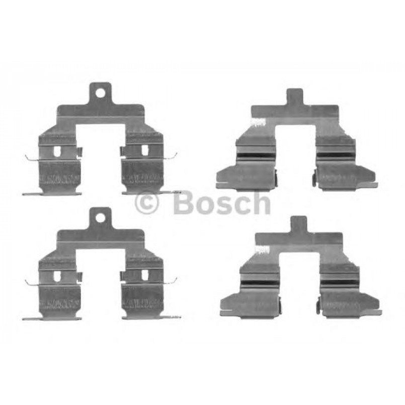 1987474715 BOSCH Монтажний комплект гальмівних колодок — фото товара