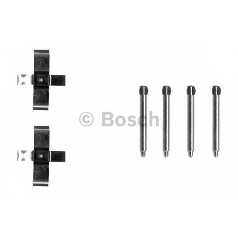 1987474180 BOSCH Монтажний комплект гальмівних колодок — фото товара