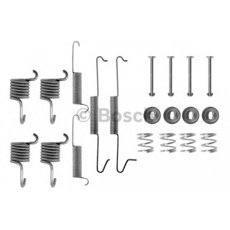 1987475178 BOSCH Монтажний комплект задніх гальмівний колодок — фото товара