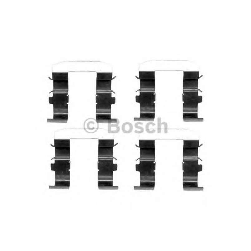 1987474421 BOSCH Монтажний комплект гальмівних колодок — фото товара