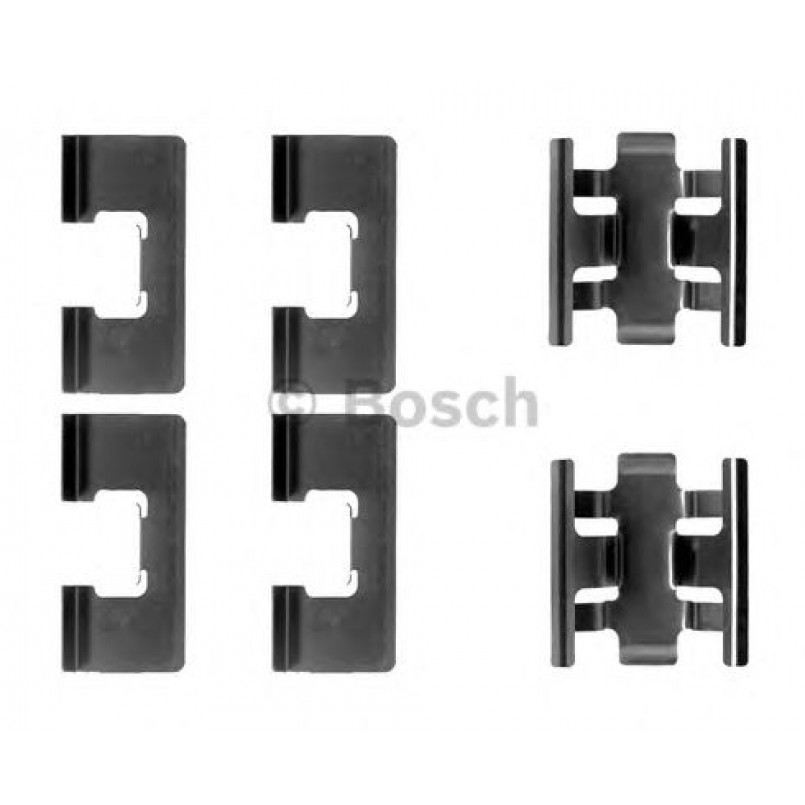 1987474608 BOSCH Монтажний комплект гальмівних колодок — фото товара
