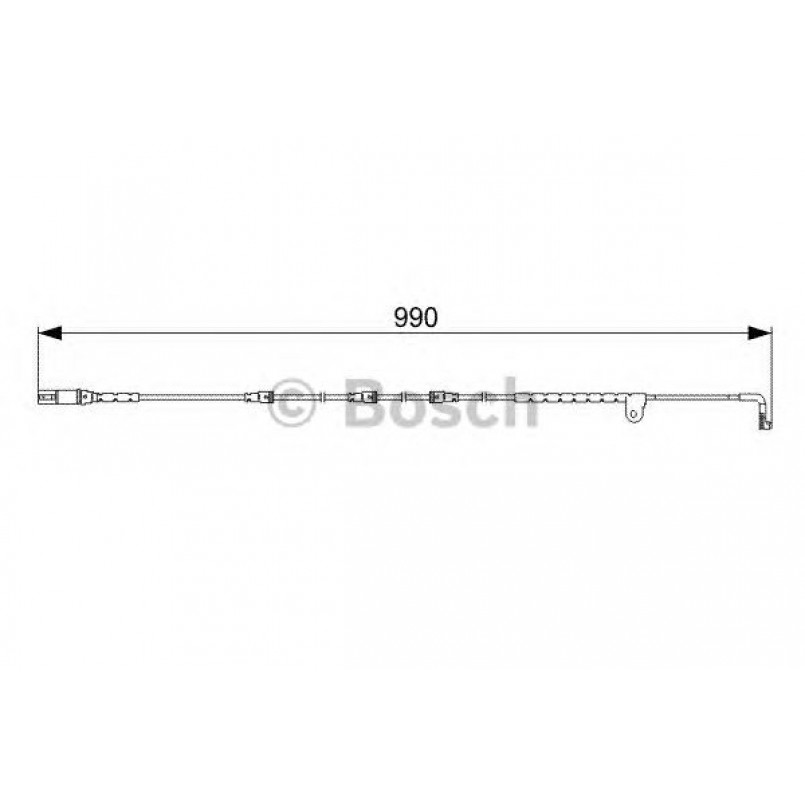1987473049 BOSCH Датчик зносу гальмівних колодок — фото товара