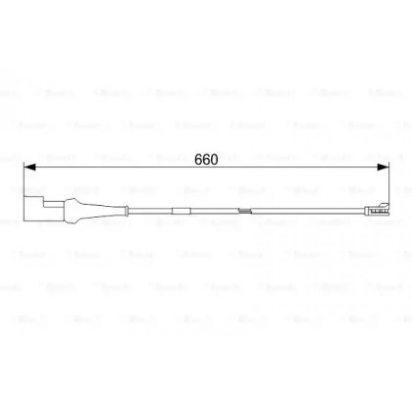 1987473575 BOSCH Датчик зносу гальмівних колодок — фото товара №1