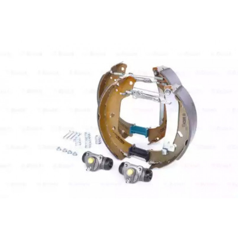 0204114112 BOSCH К-т для гальмівних колодок (колодки+циліндри+пружини+планки) KS112 — фото товара №1
