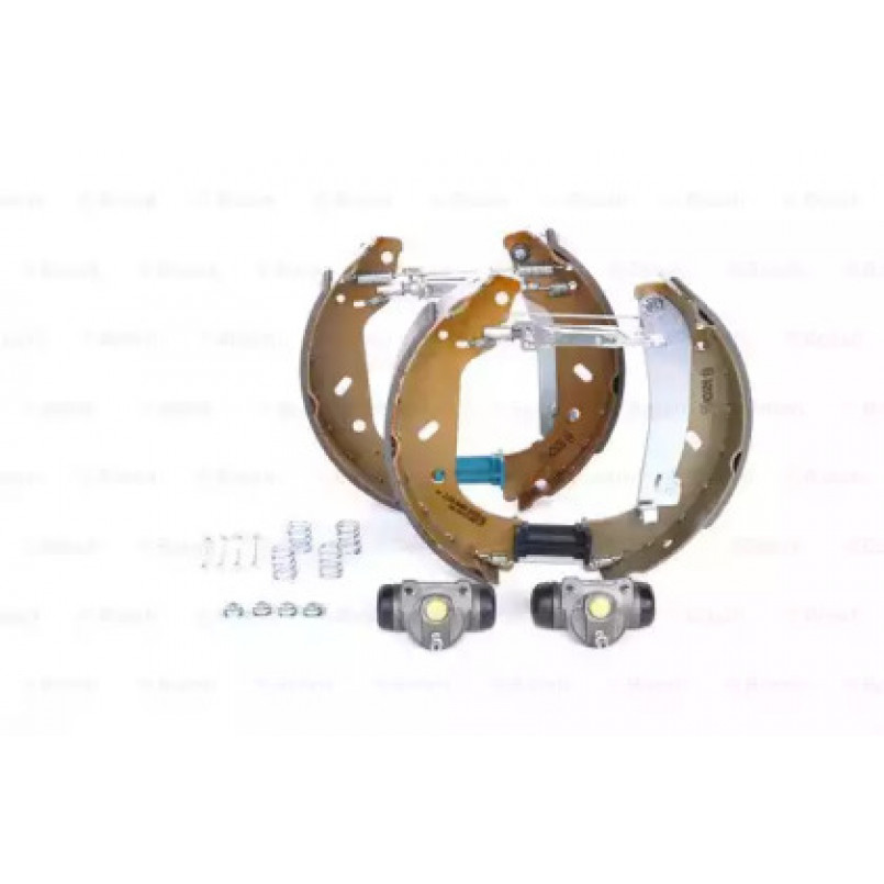 0204114112 BOSCH К-т для гальмівних колодок (колодки+циліндри+пружини+планки) KS112 — фото товара №2