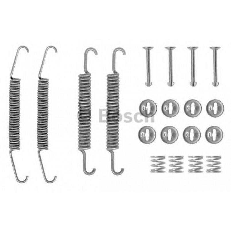 1987475028 BOSCH Монтажний комплект задніх гальмівний колодок — фото товара