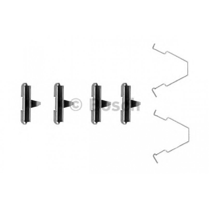 1987474280 BOSCH Монтажний комплект гальмівних колодок — фото товара