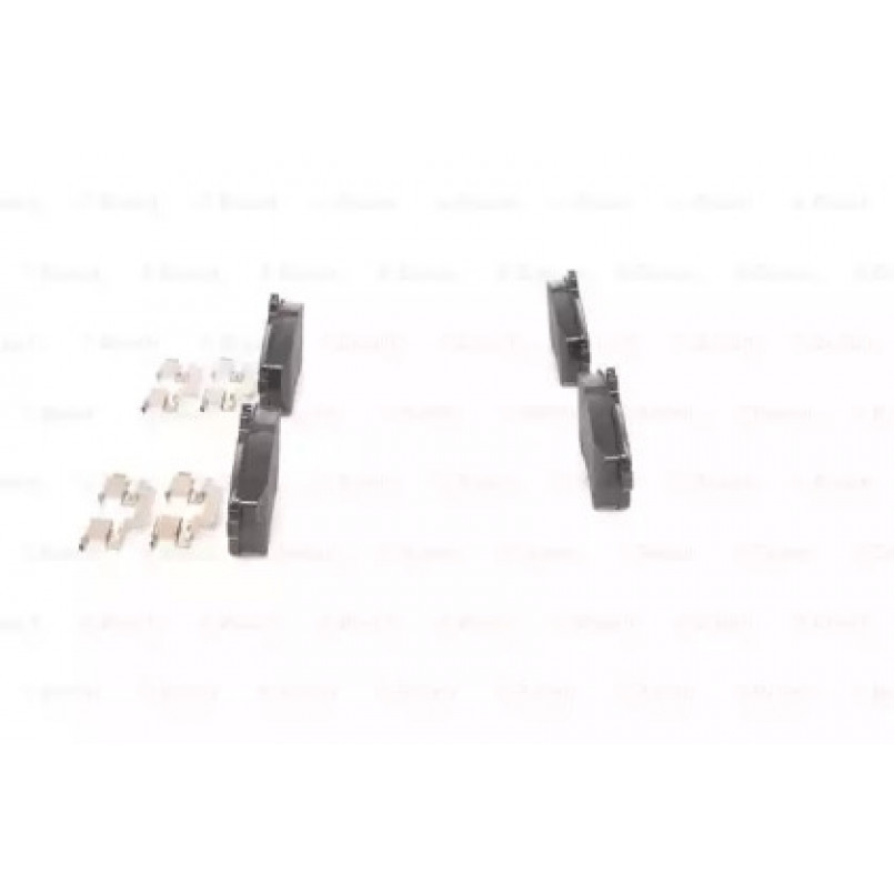 0986494667 BOSCH Гальмівні колодки до дисків BP1662 — фото товара №5