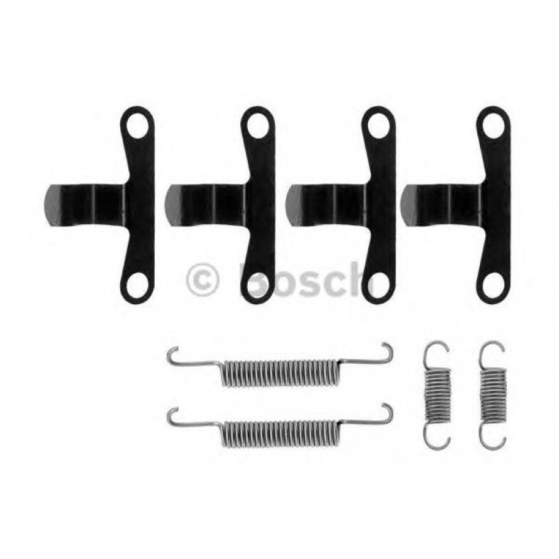 1987475109 BOSCH Монтажний комплект задніх гальмівний колодок — фото товара